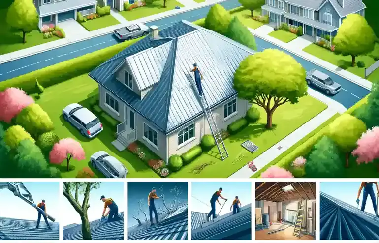 Metal Roof Protection: Spring Maintenance Tips