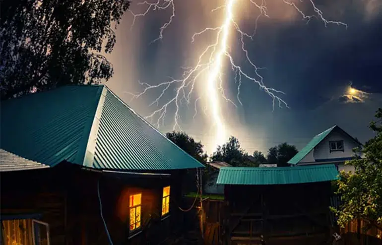 Will Your Metal Roof Attract Lightning?